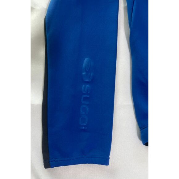 MENS SUGOI CYCLING BLUE GRAY LONG SLEEVE FULL ZIP KNIT BIKING JACKET SIZE XL - Picture 5 of 11